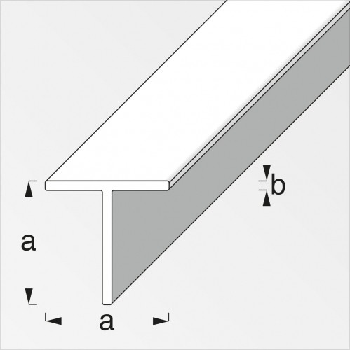 projector uitlijning Polijsten Aluminium T profiel 7,5 mm - De Hobby Specialist