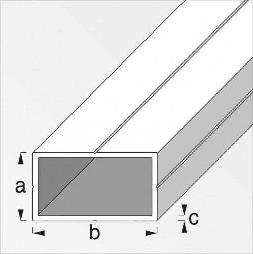 laden Bang om te sterven Indiener PVC buis rechthoekig 7,5 x 12,5 mm - De Hobby Specialist