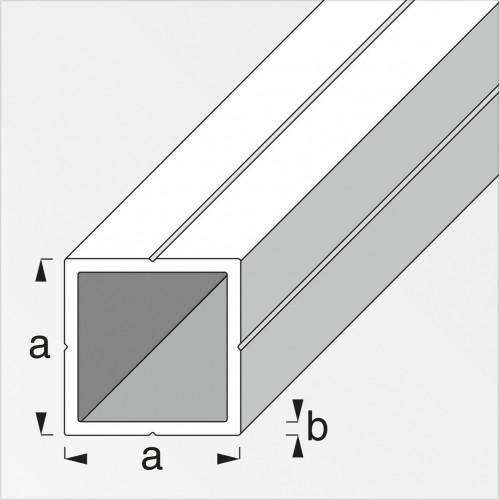 bevestigen microfoon Dekbed PVC buis vierkant 7,5 mm - De Hobby Specialist