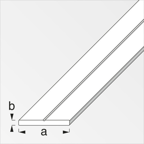 Aluminium platte strip 15,5 mm - De Hobby Specialist