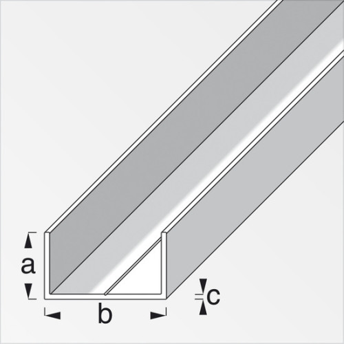 PVC U rechthoekig 19,5 - De Hobby Specialist