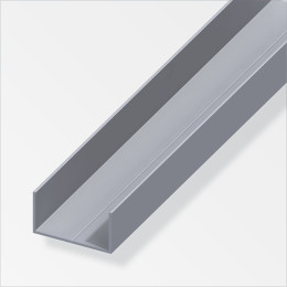 Aluminium Rechthoek U profiel 11,5 x 19,5